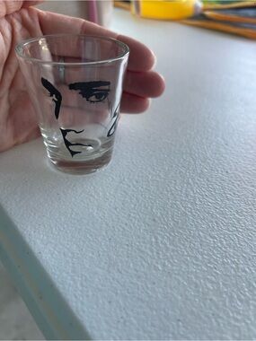 Elvis Shot Glass